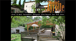 Desktop Screenshot of moulin-ayrolle.com
